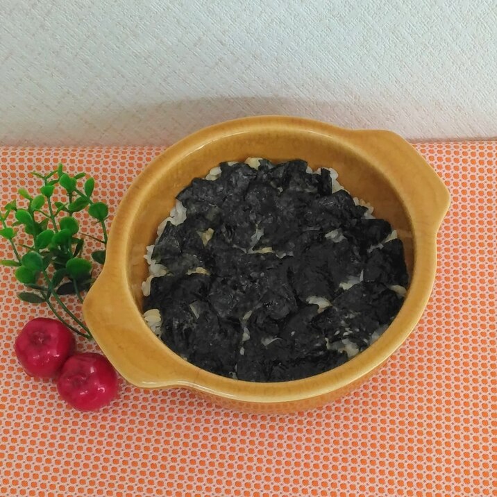 初めての味!マヨ&辛子のWノリ弁✨※低カロリー食✨